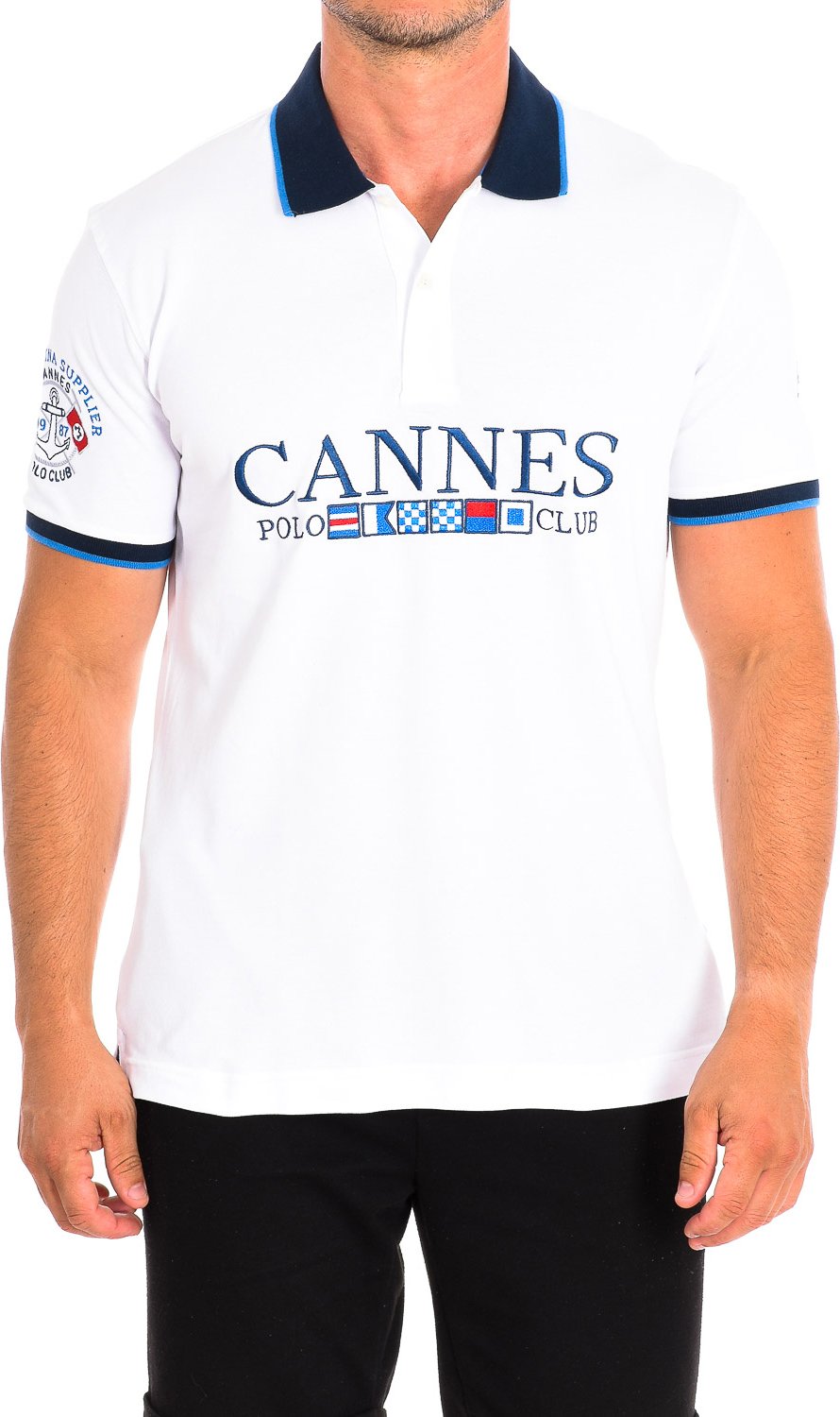 Polo mit kurzen Ärmeln TMP614-PK001 Mann