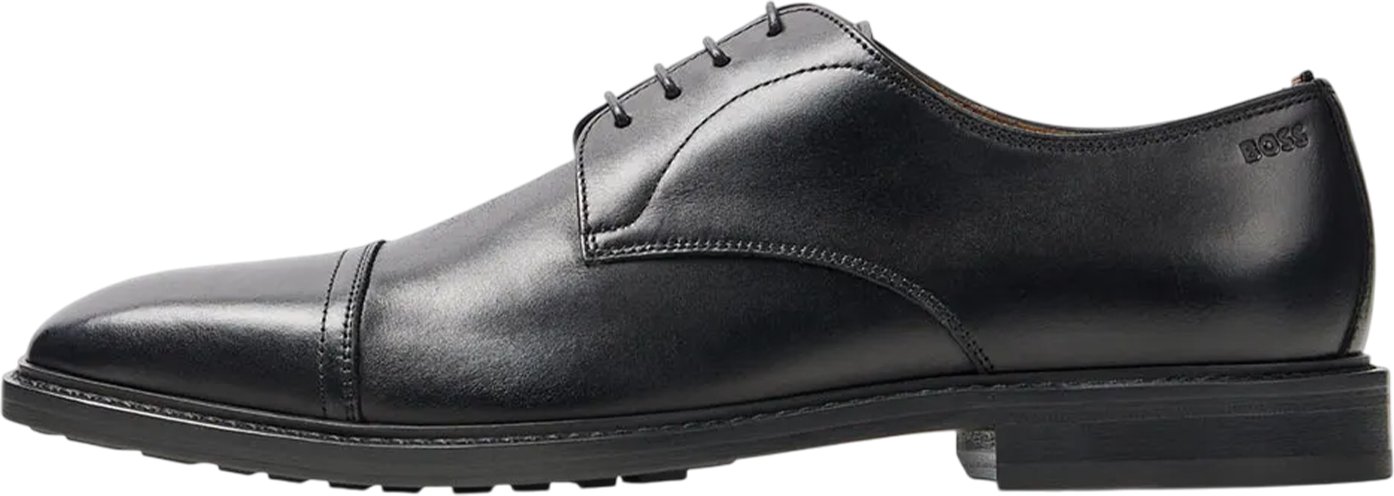 Boss - Herren Schnürschuhe "Lisbon", Leder (Schwarz)