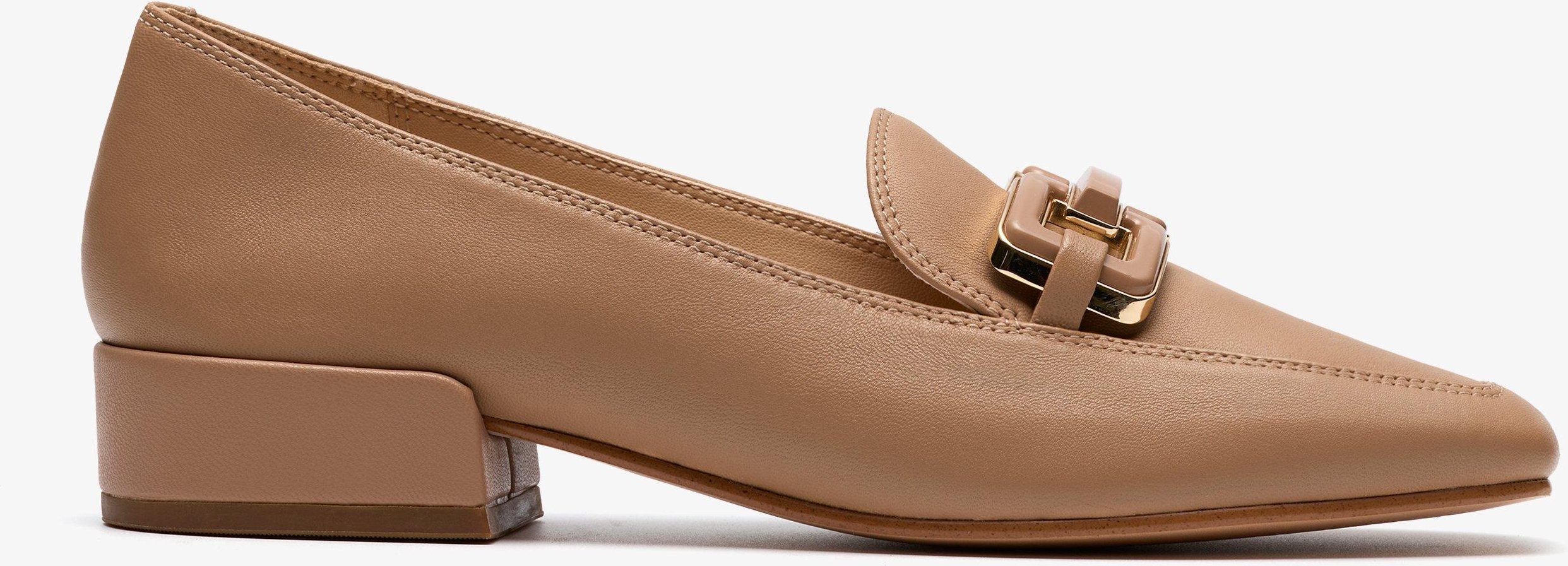 Seren30 Einfache Pralinen-Leder-Schuhe