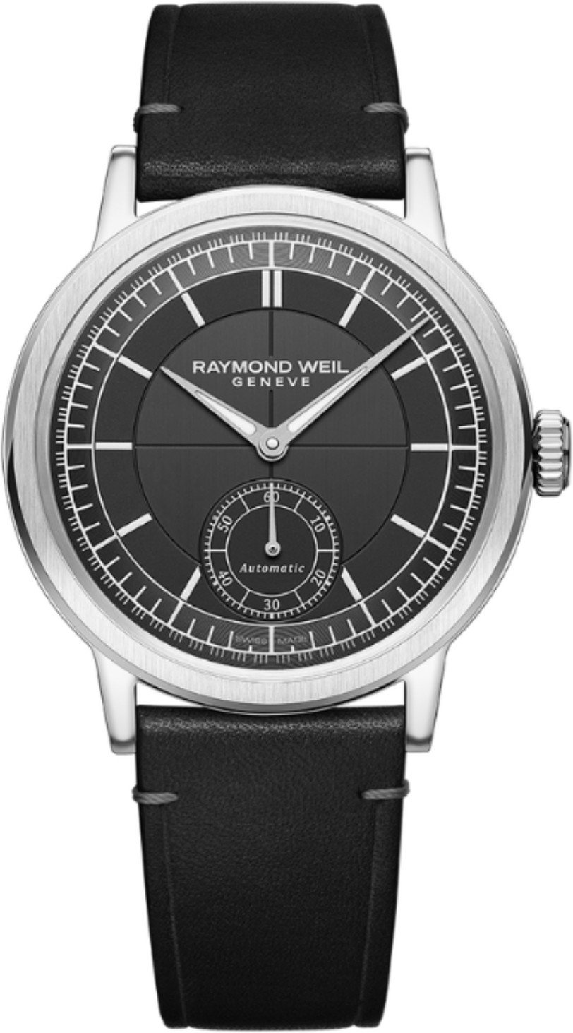 Raymond Weil Millesime Herren Schwarz Uhr 2930-STC-60001