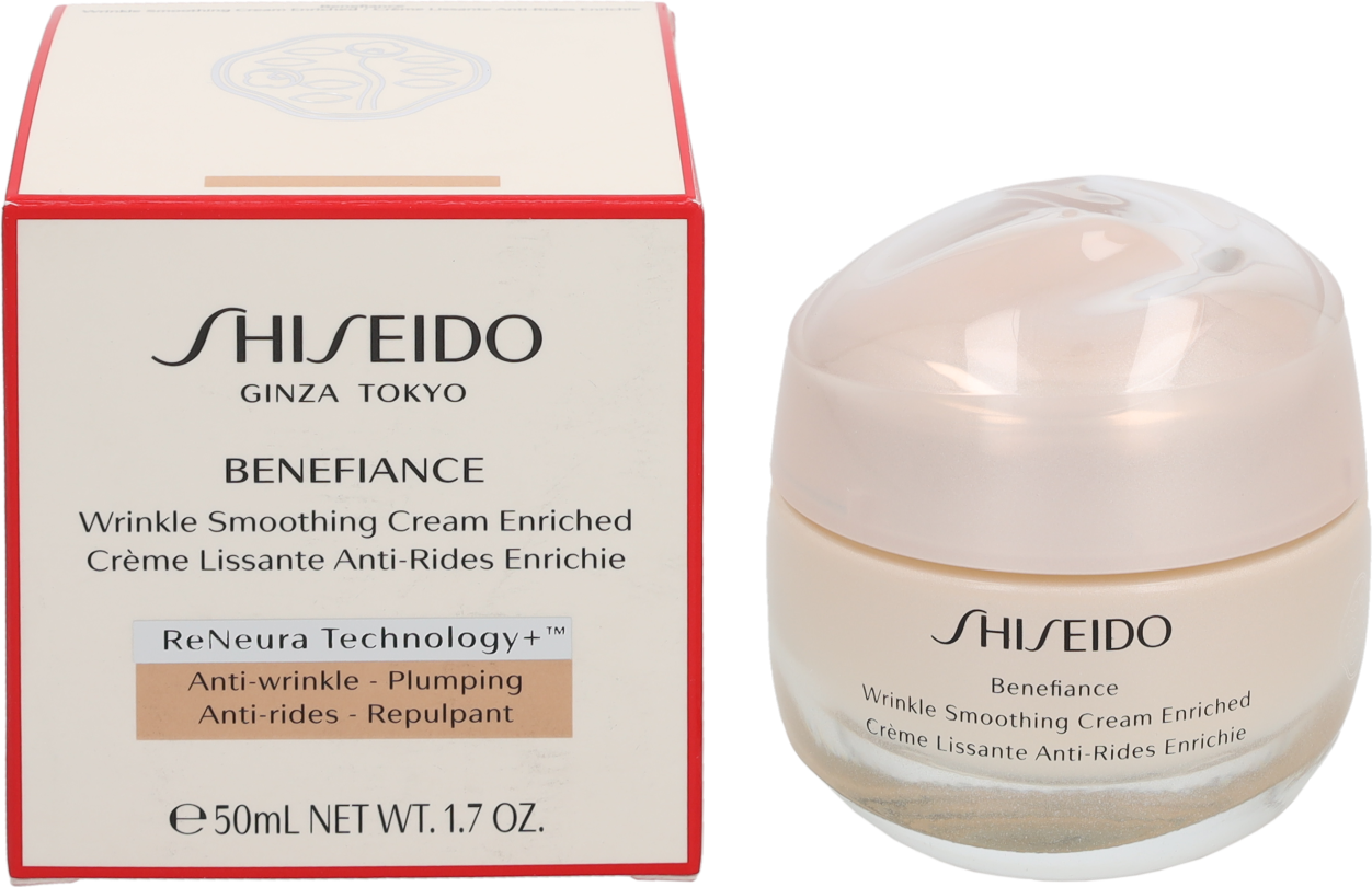 Shiseido Benefiance Faltenglättende Creme Enr. 50ml