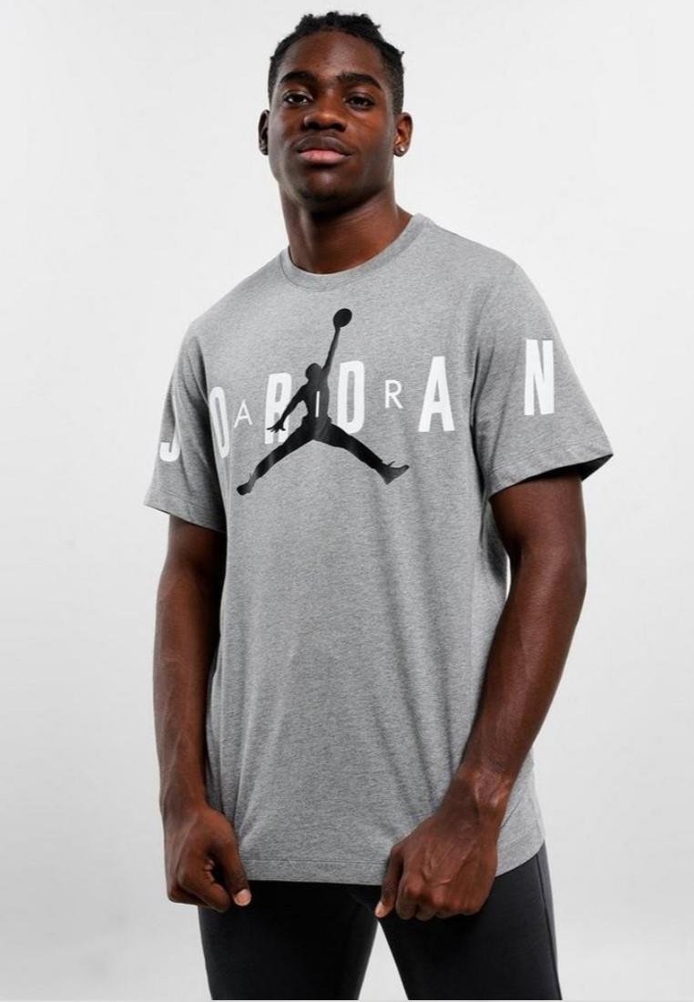 Nike Air Jordan Stretch-T-Shirt in Grau