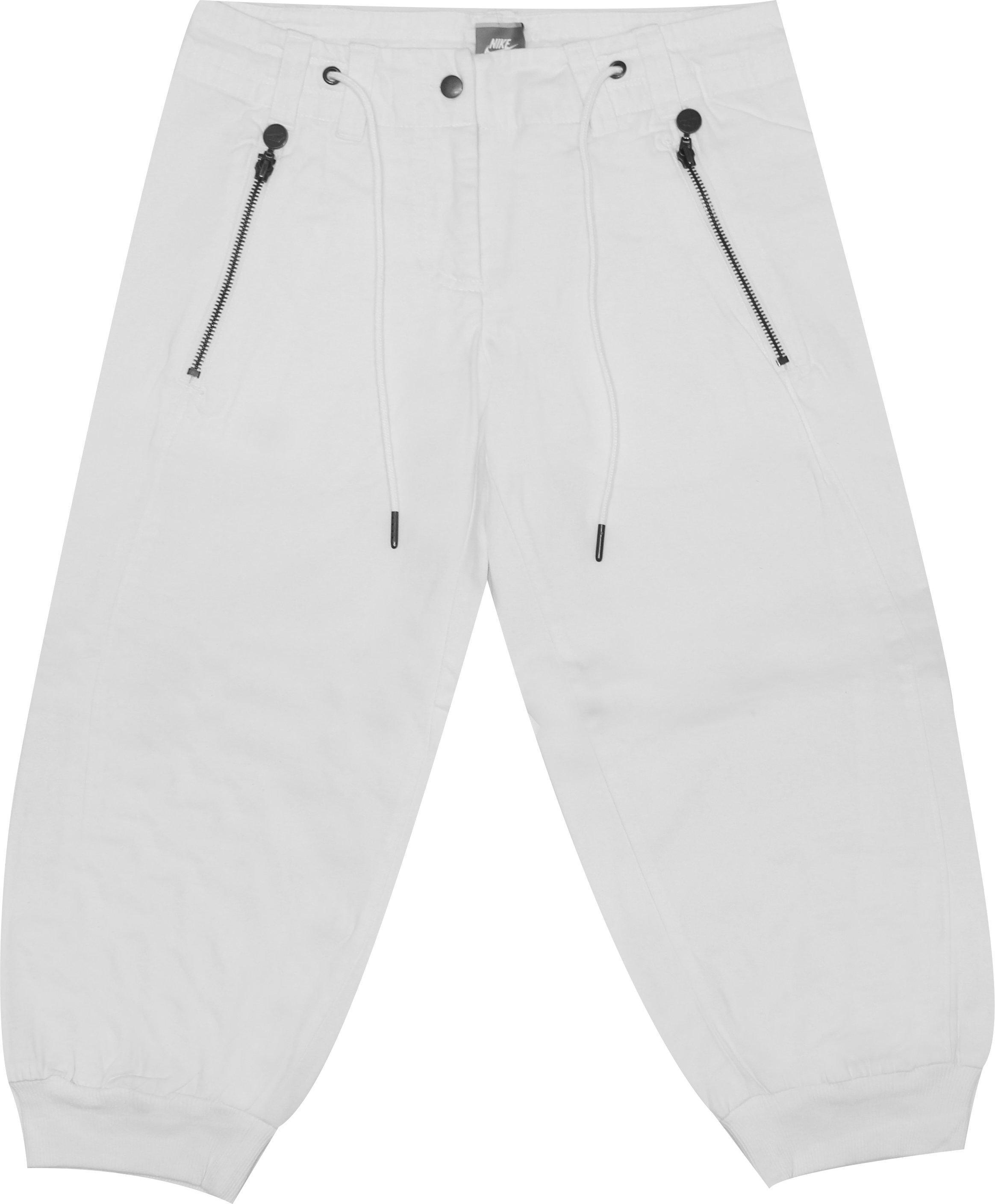 Nike Womens Cropped Hosen Capri Joggers Weiß 213236 100