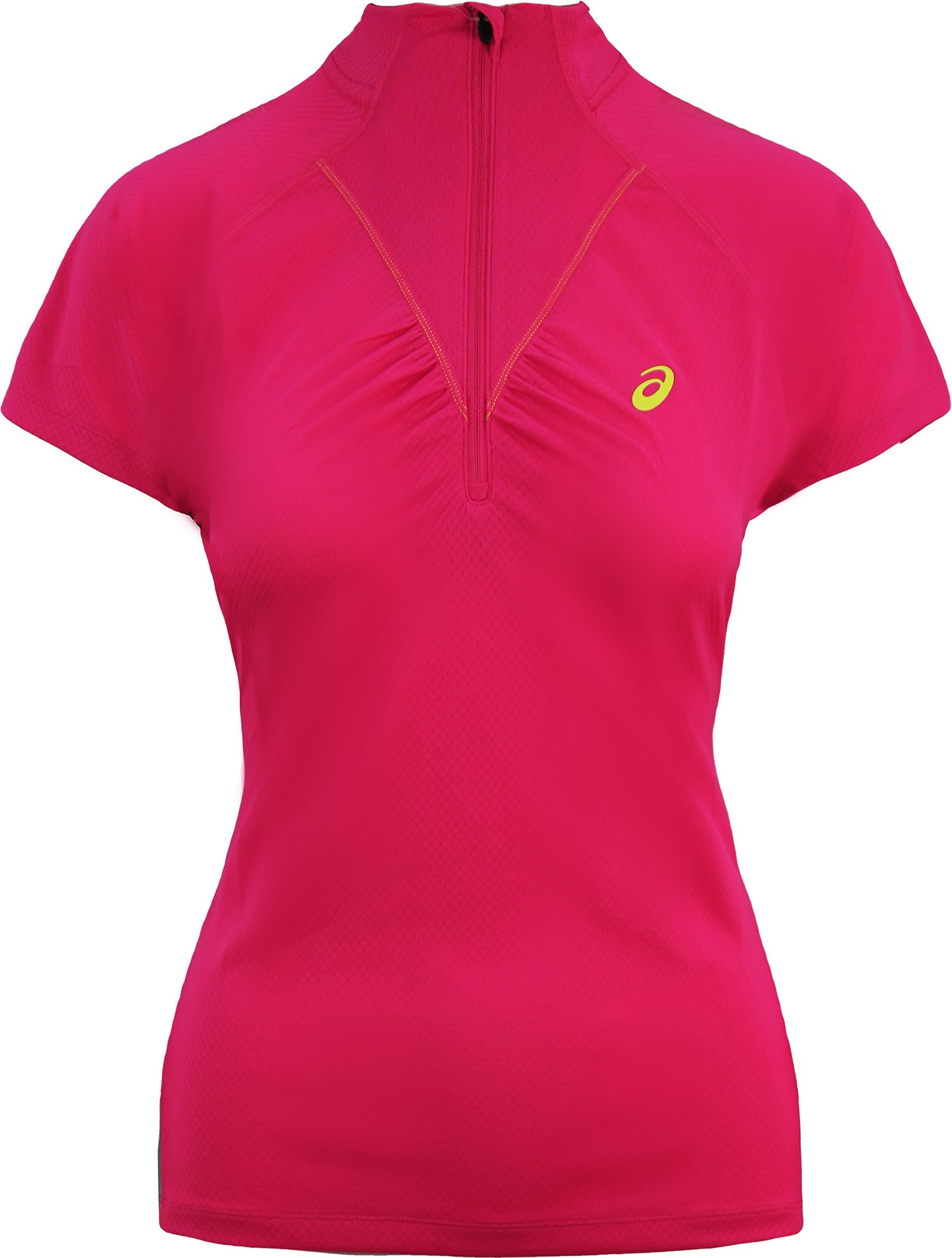 Asics Motion Trocken Fuji Damen Pink Running Top