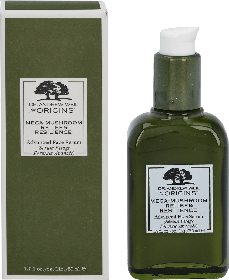 Origins Dr. Weil Mega-Mushroom R&R Advanced Face Serum.
