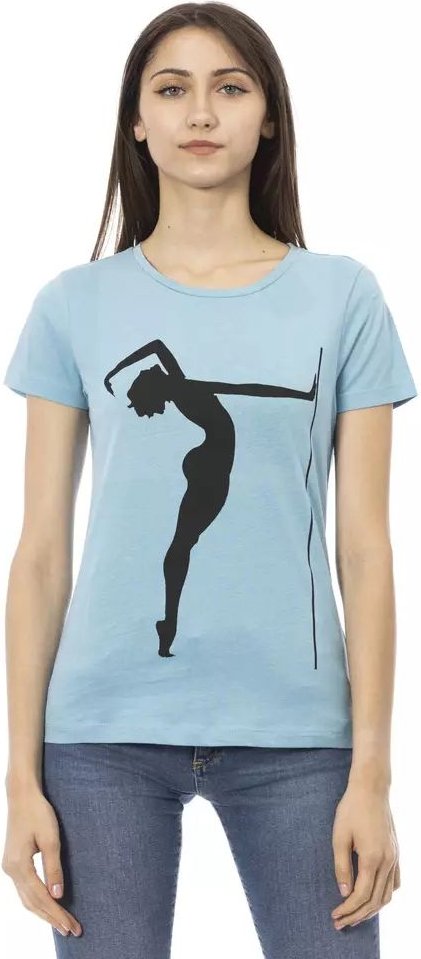 Silhouette Grafik T-Shirt mit kurzen Ärmeln