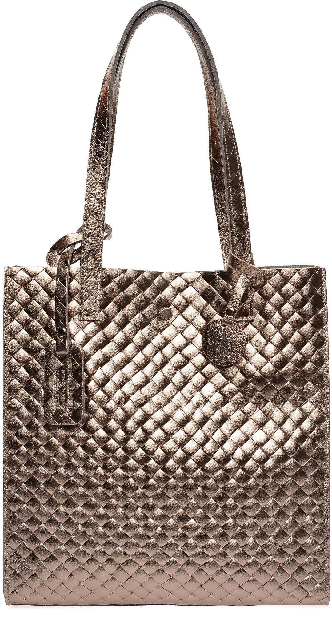 Anna Luchini Bronzeledertasche