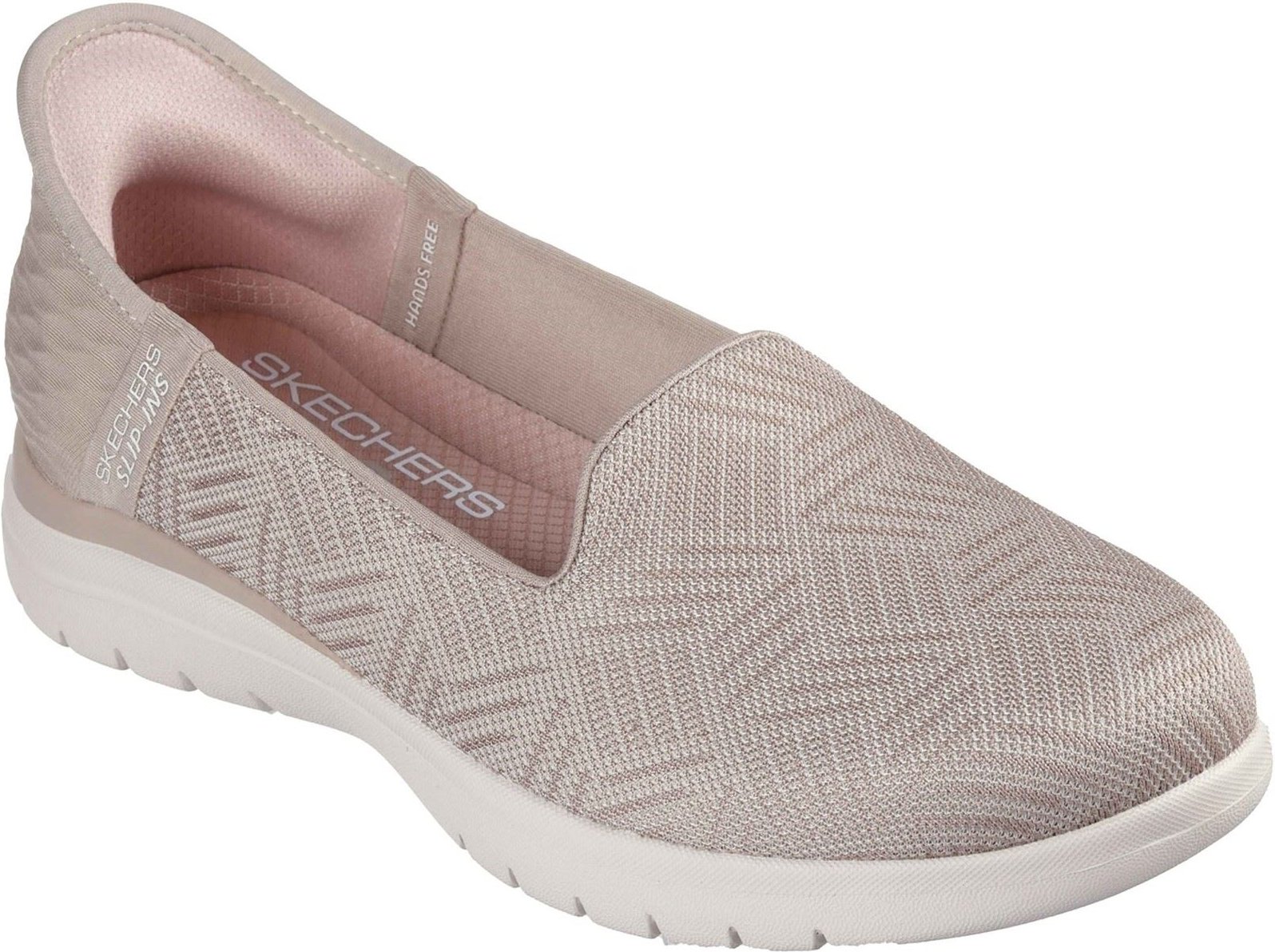 Skechers On-the-GO Flex - Clover Textil Damen Taupe Standard Sneaker