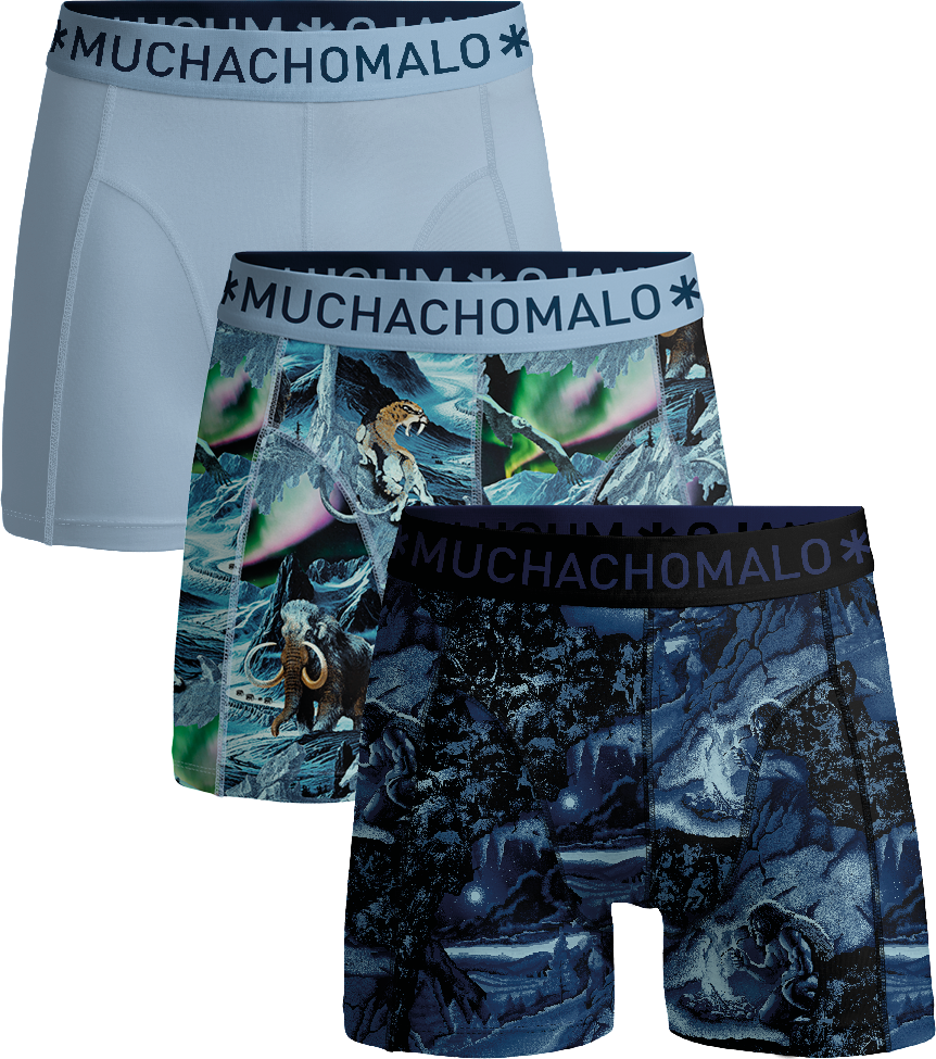 Muchachomalo Herren Boxer Shorts - 3er Pack - Herren Unterwäsche