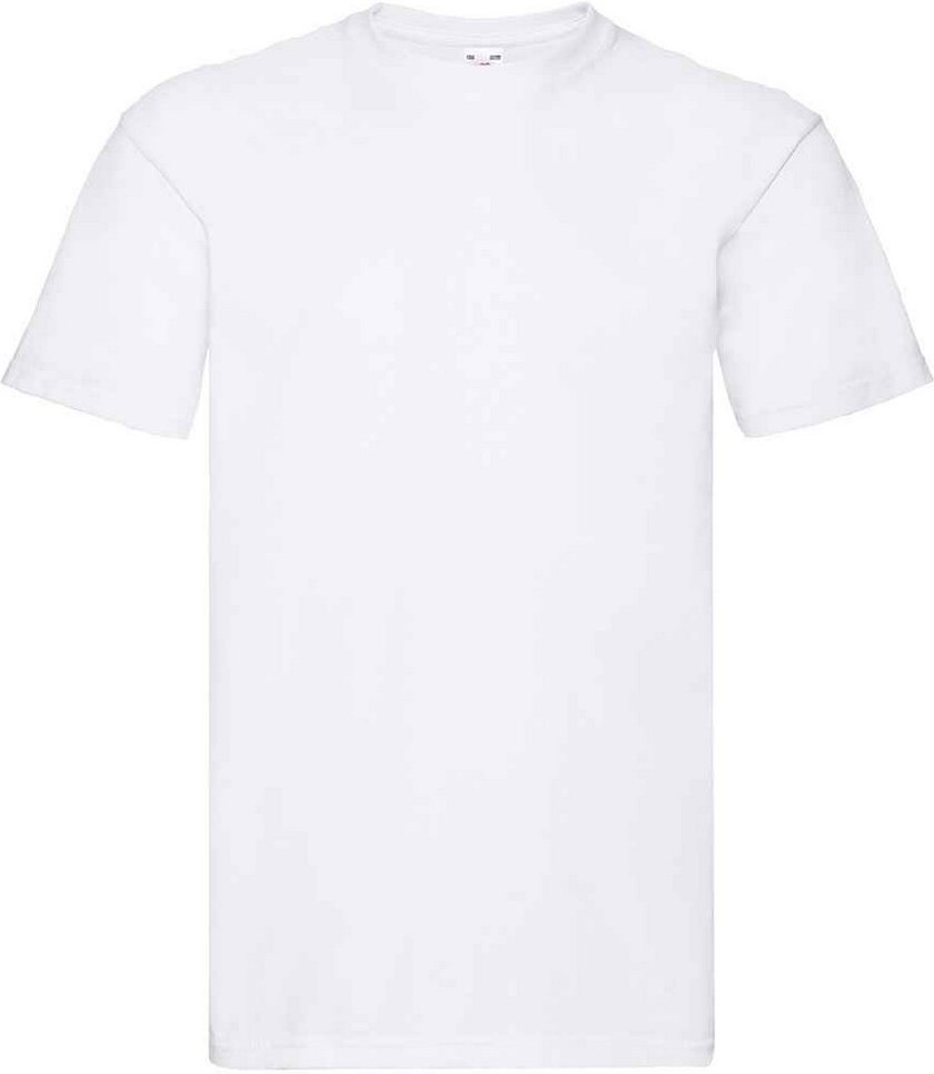 Fruit of the Loom - "Super Premium" T-Shirt für Herren/Damen Unisex (Weiß)