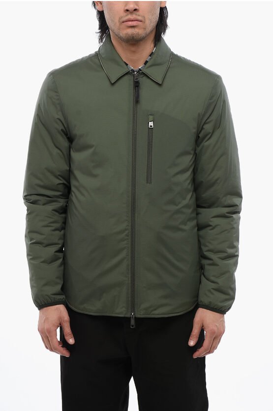 Coach Wendbare Windjacke in Grün