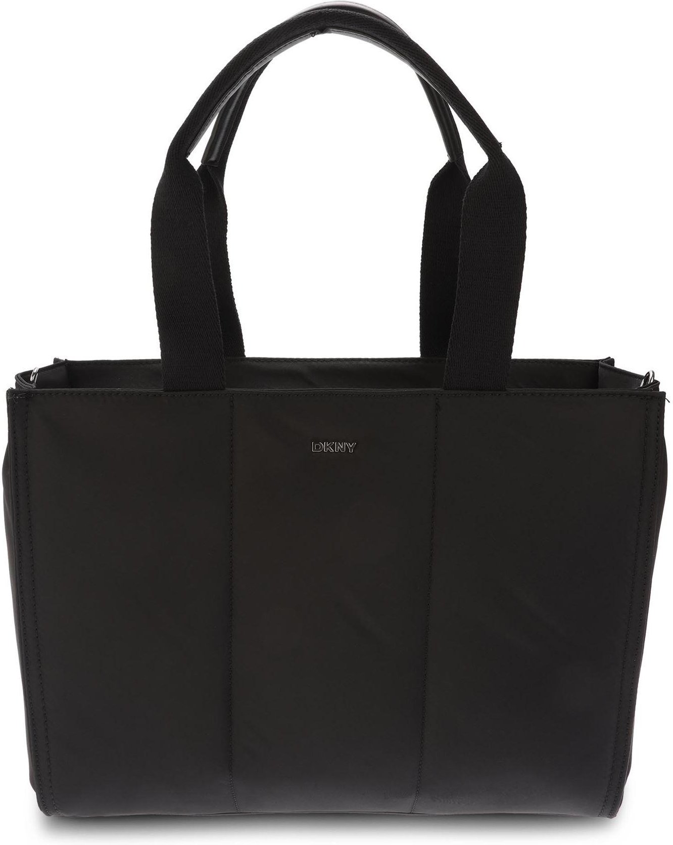DKNY - "Paola Commuter" Tragetasche, Logo (Schwarz)