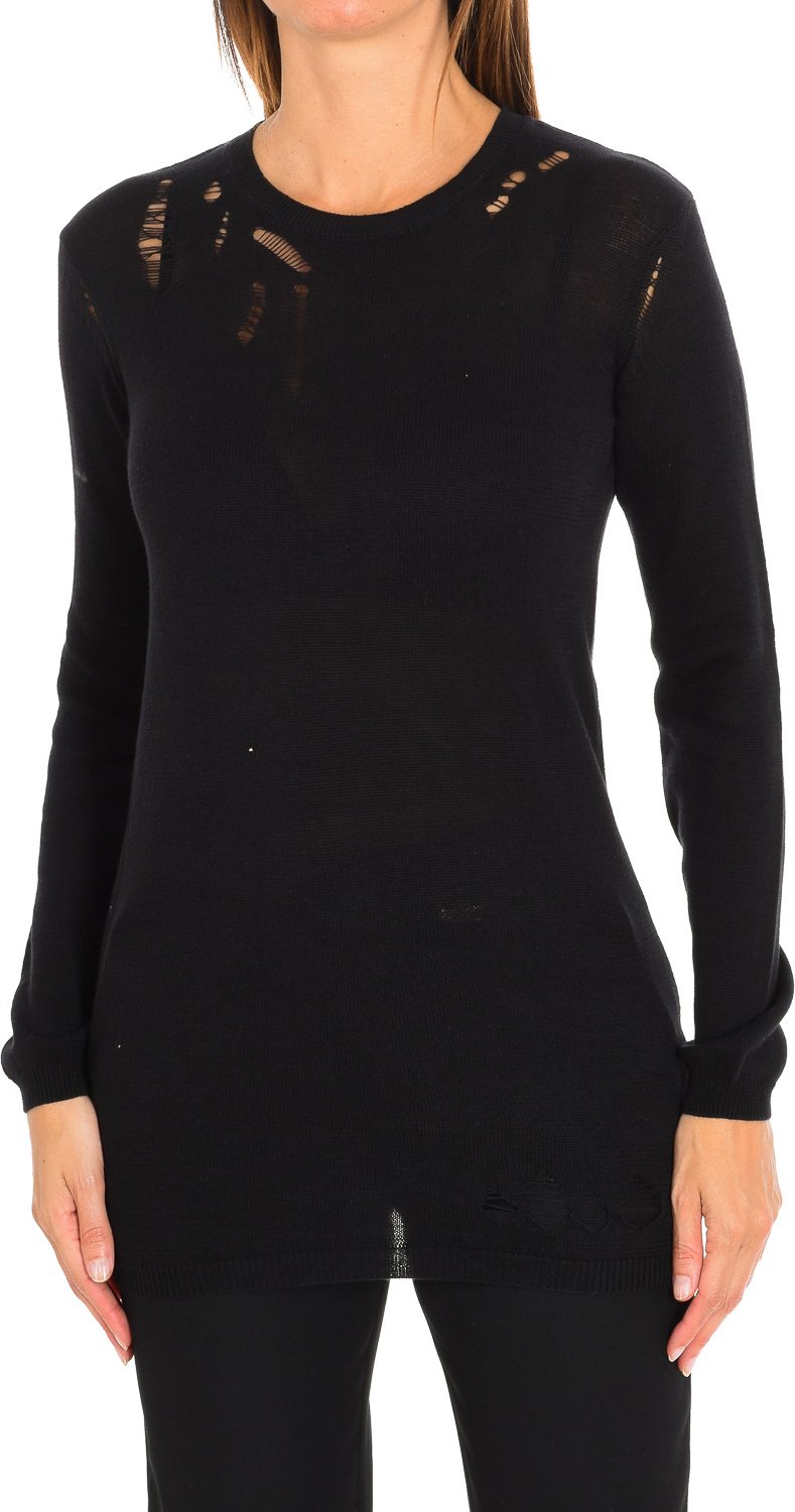 Thumbnail - CAIMAN Langarm Rundhalsausschnitt Bluse 17S2SR011 Frau