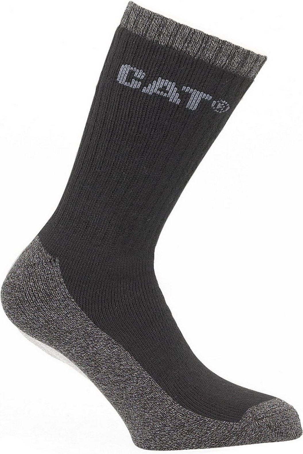 Caterpillar CAT Thermo Baumwolle Unisex Erwachsene Schwarze Socken - Wadenhöhe