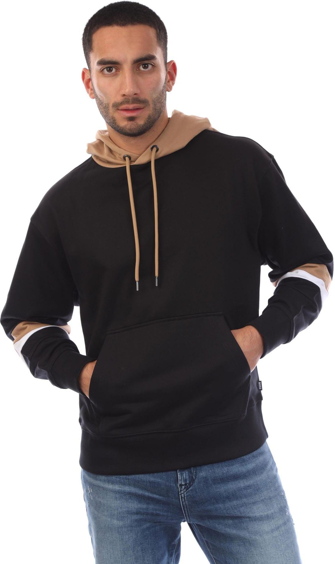 Boss - "Sullivan 20" Kapuzenpullover für Herren (Schwarz)