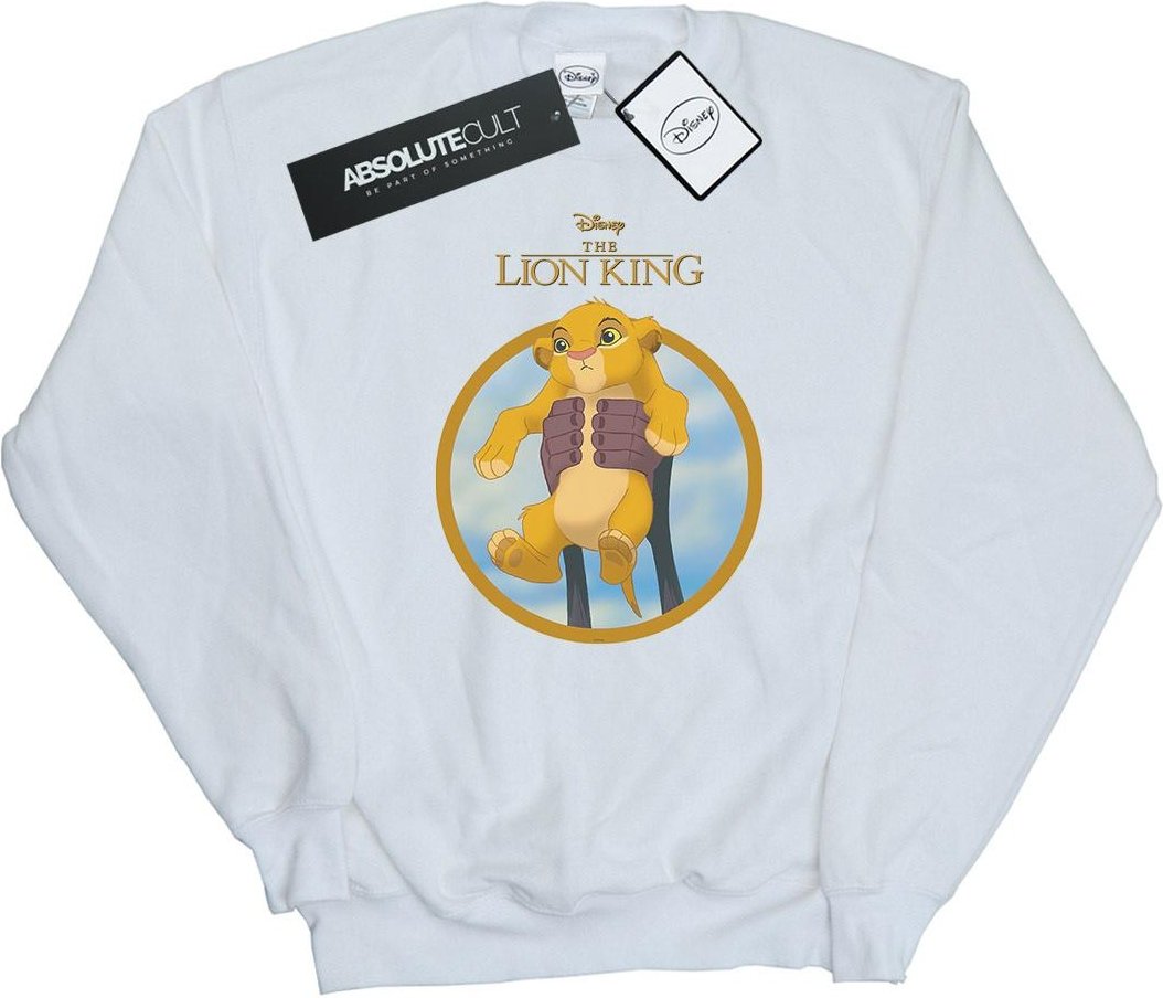 Disney - "The Lion King Show Simba" Sweatshirt für Damen (Weiß)