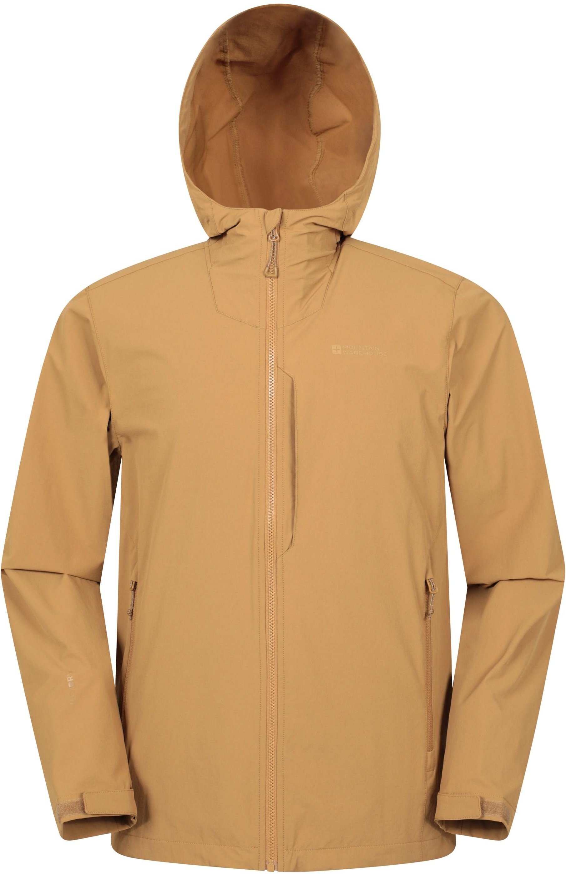 Mountain Warehouse - "Retreat" Softshelljacke Packable für Herren (Hellbraun)