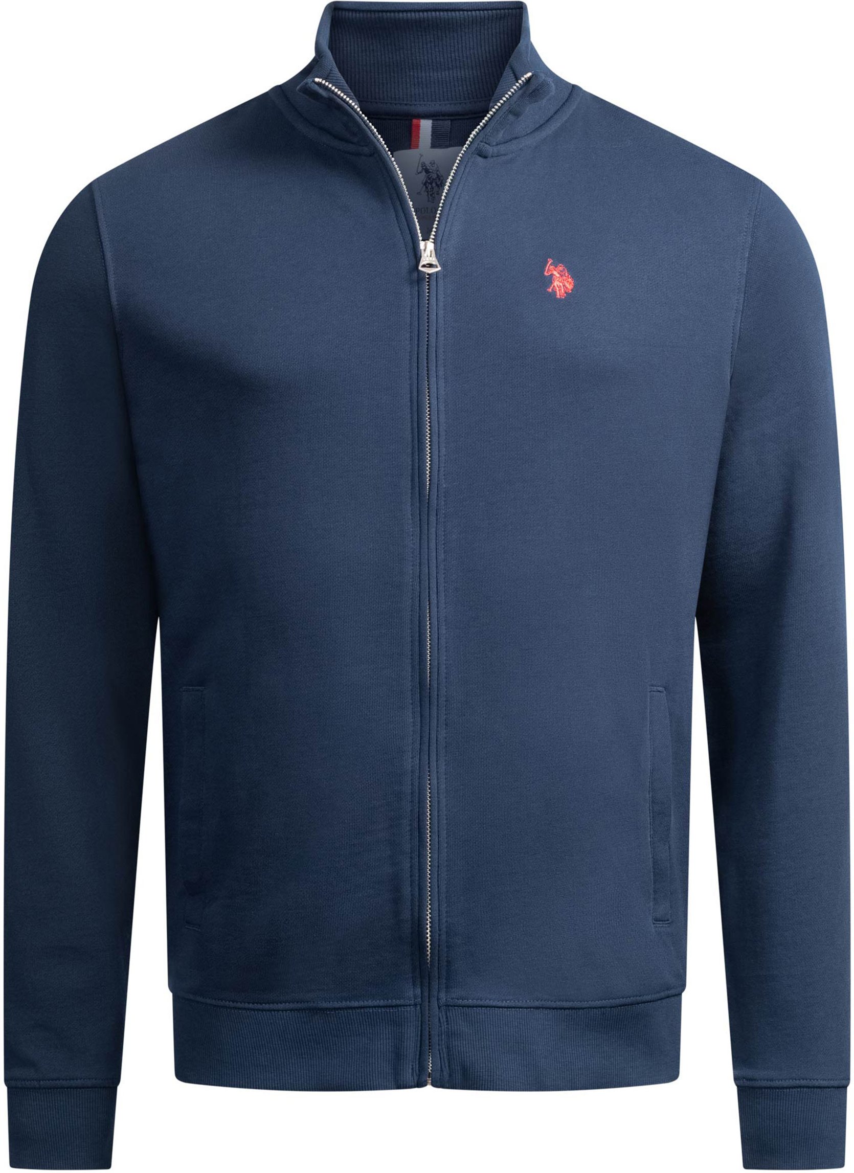 U.S. POLO ASSN. Herren Sweatjacke USKiian aus Baumwolle mit Reißverschluss