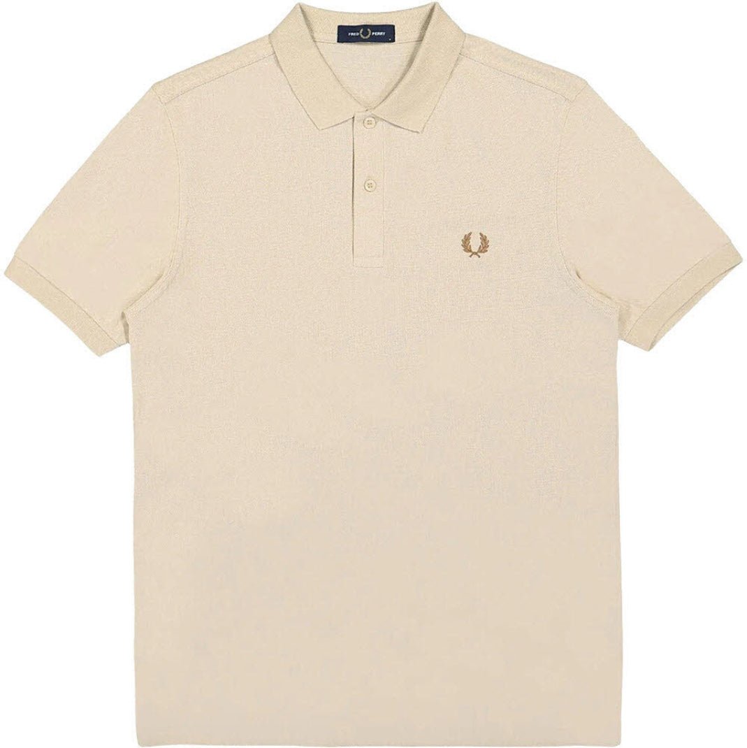 Fred Perry - Schlichtes Poloshirt In Haferflocken