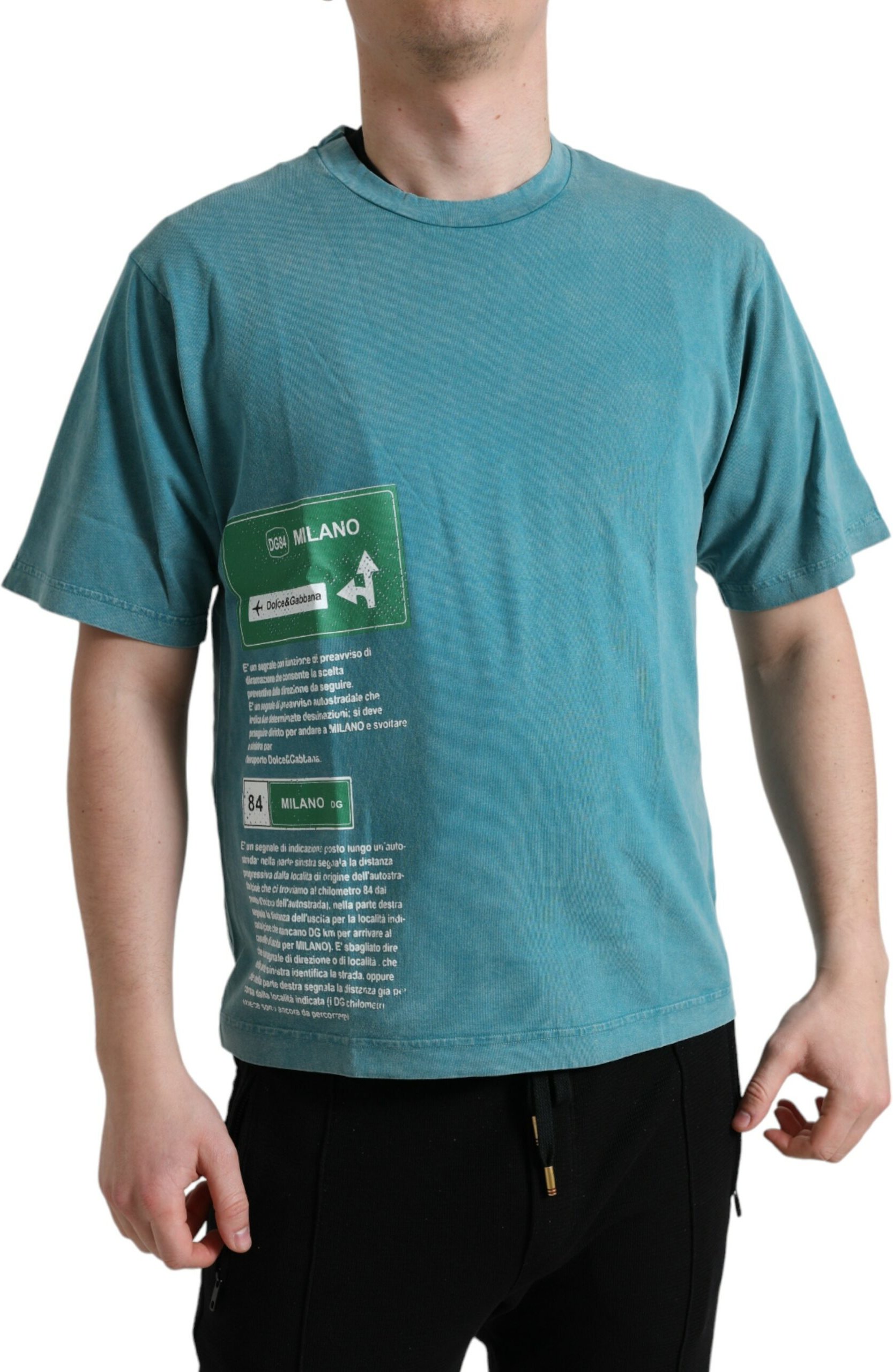 Milano Grafik-T-Shirt mit kurzen Ärmeln