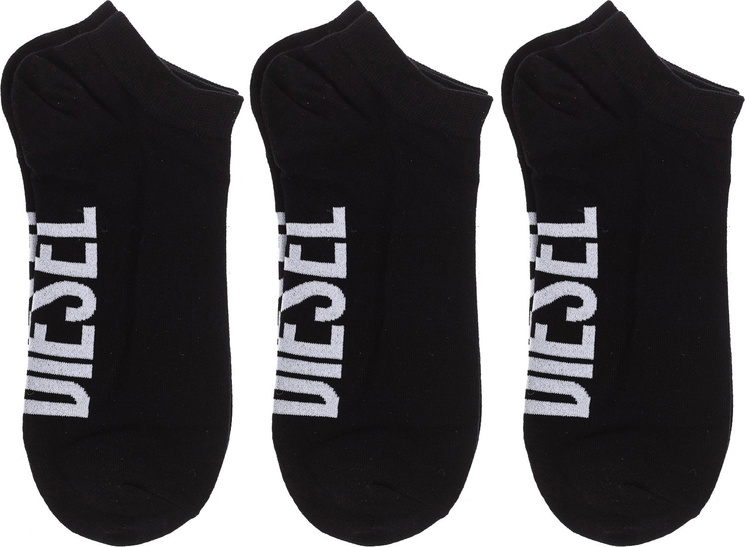 Pack-3 Knöchelsocken aus Baumwolle für Männer 00SI8H-0LDAZ