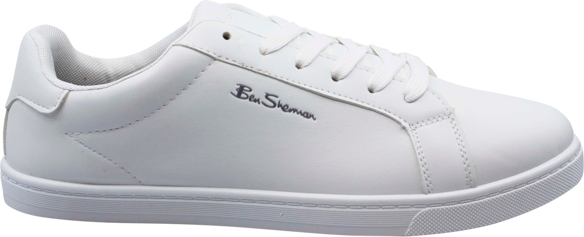 Ben Sherman Gino Mens White Trainer
