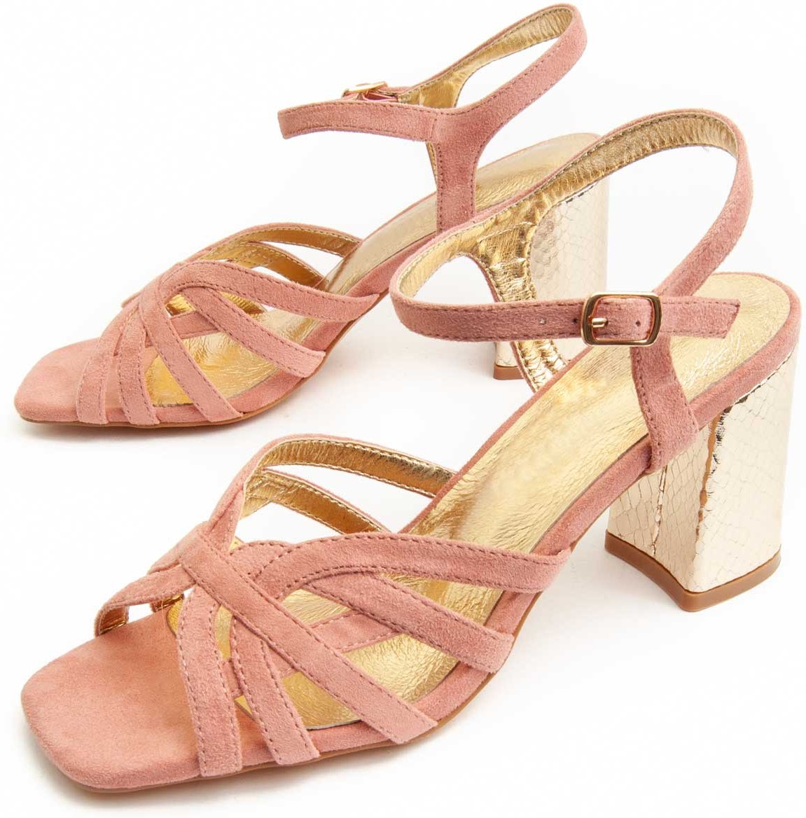 Montevita Absatzsandale Sandal25 in Pink
