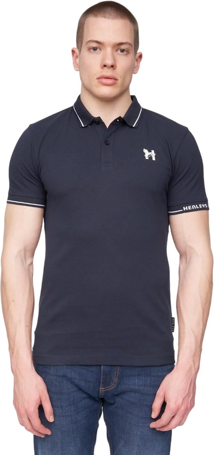 Henleys - "Hentyme" Poloshirt für Herren (Marineblau)