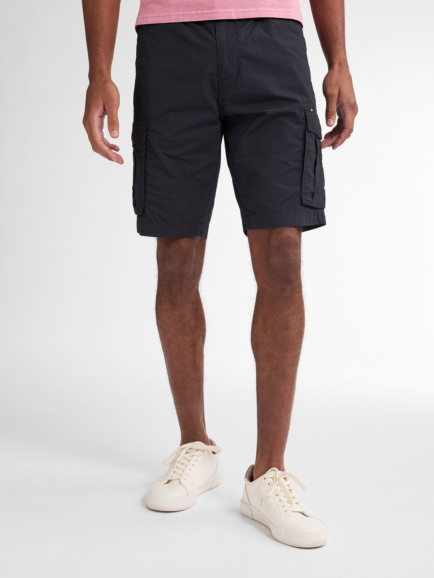 Petrol Industries - Cargo-Shorts mit Gürtel Azure Herren - Grau