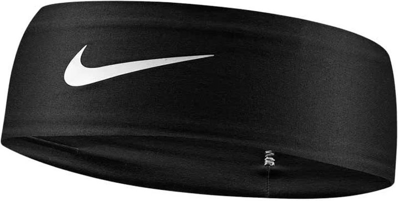 Nike - "Fury Classic" Stirnband, Dri-FIT (Schwarz)