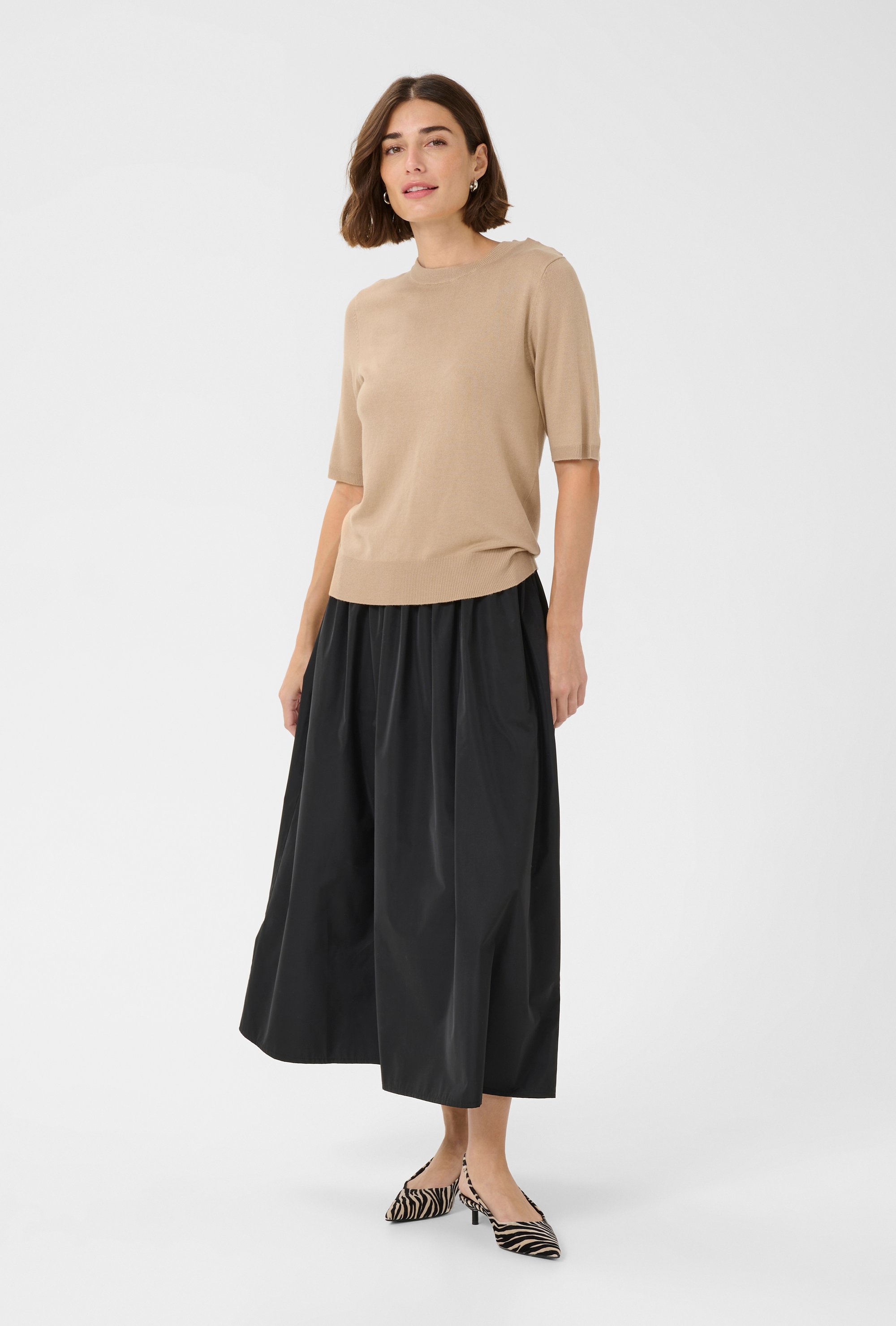 Strickpullover CUebba Relaxed fit beige