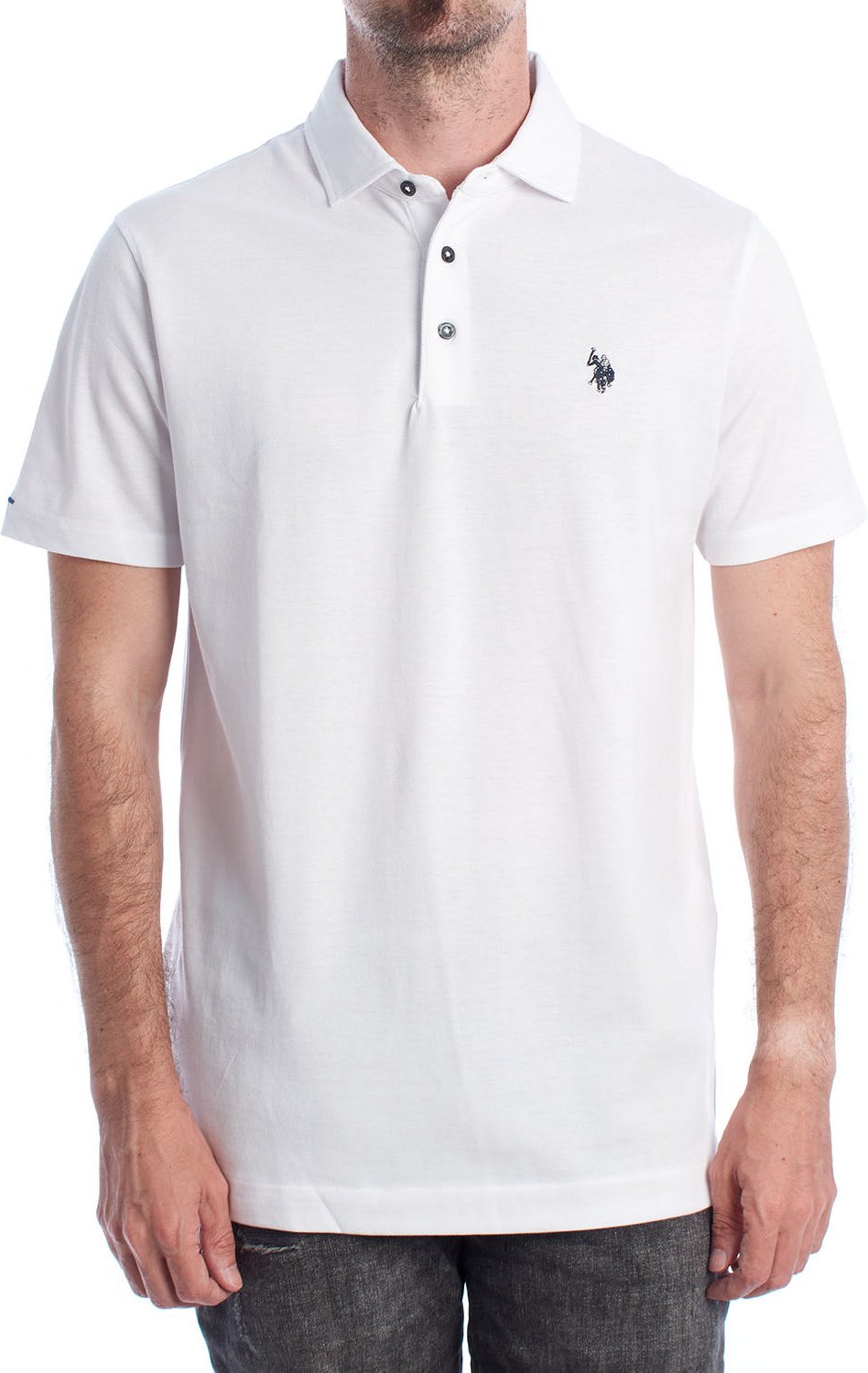Kurzarm-Poloshirt für Herren US41197065