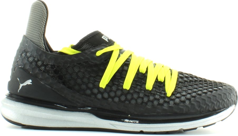 Puma Ignite Girglose Netitfit Black Textile Herren auf Trainer 189986 01 ausschlüpfen