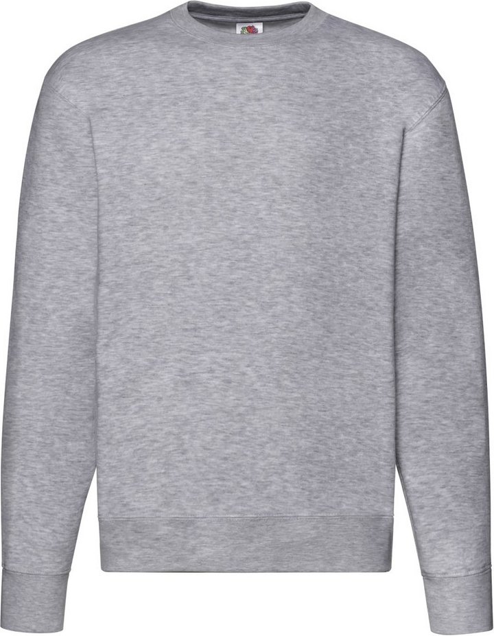 Fruit of the Loom Herren Premium Set-in Sweatshirt (Heather Grey)
