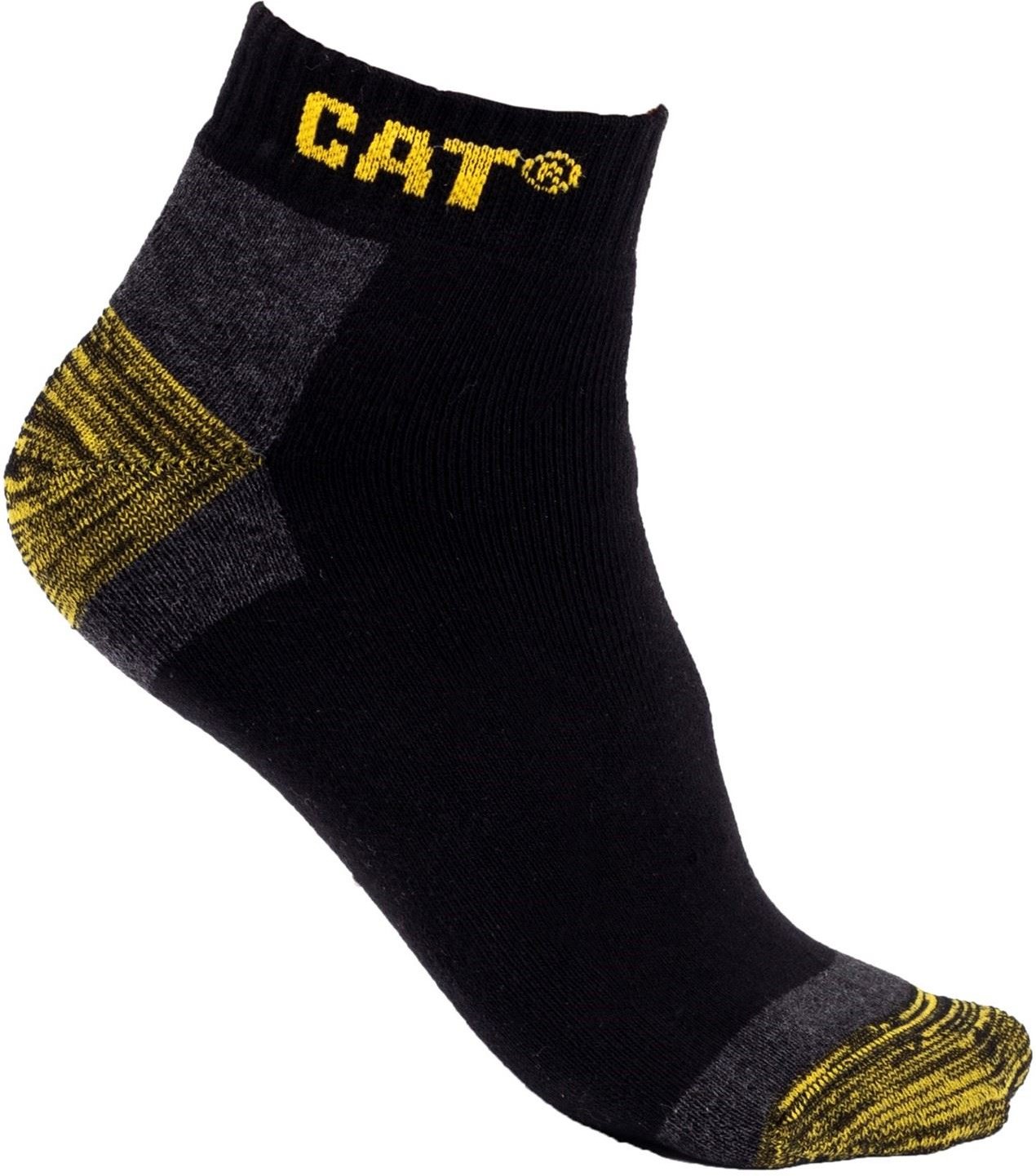 Caterpillar Premium Sneakers Baumwolle Unisex Erwachsene Schwarze Arbeitssocken