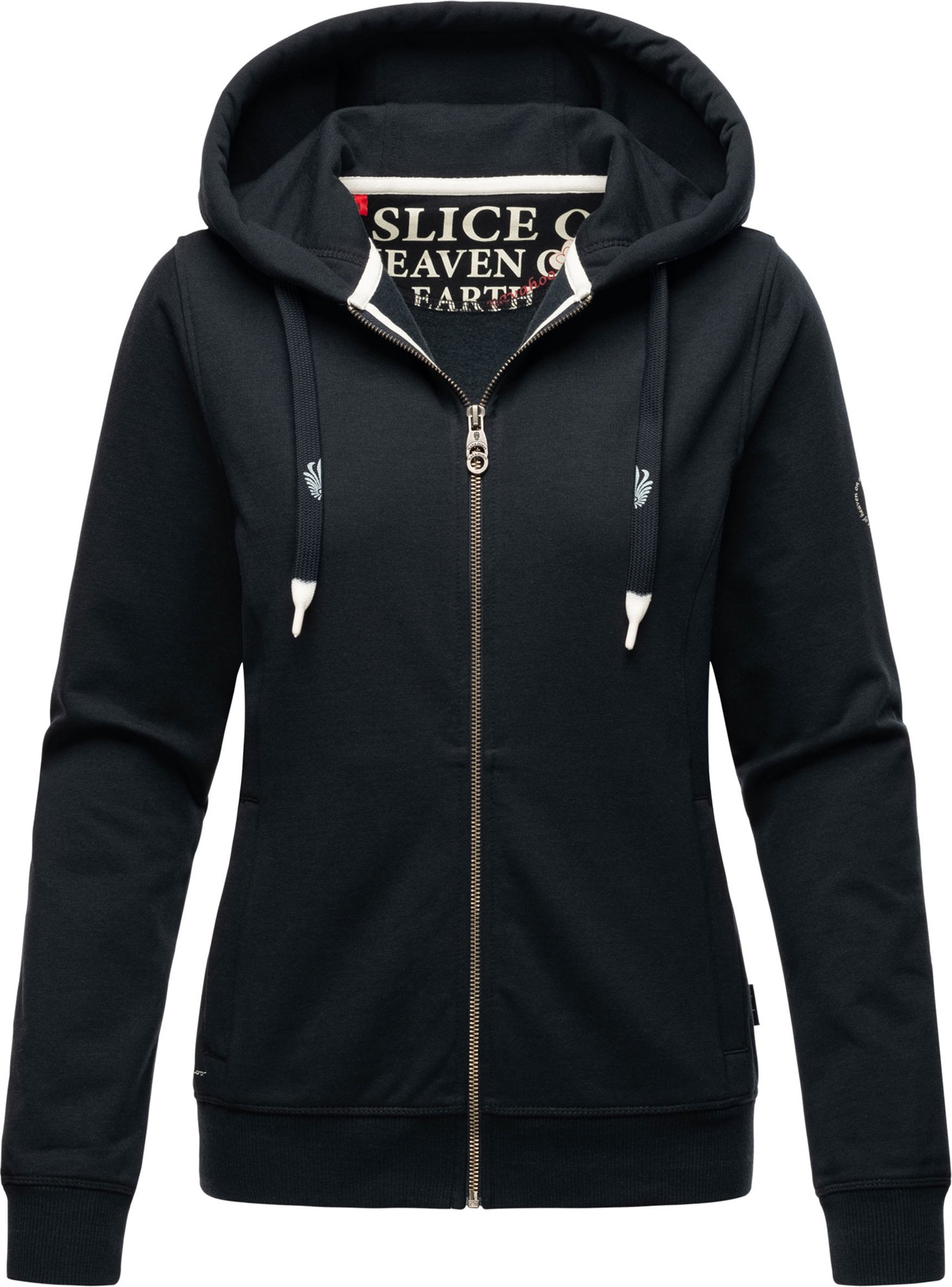 Navahoo Damen Sweatjacke Engelshaar – Kuschelig, Stylisch & Bequem