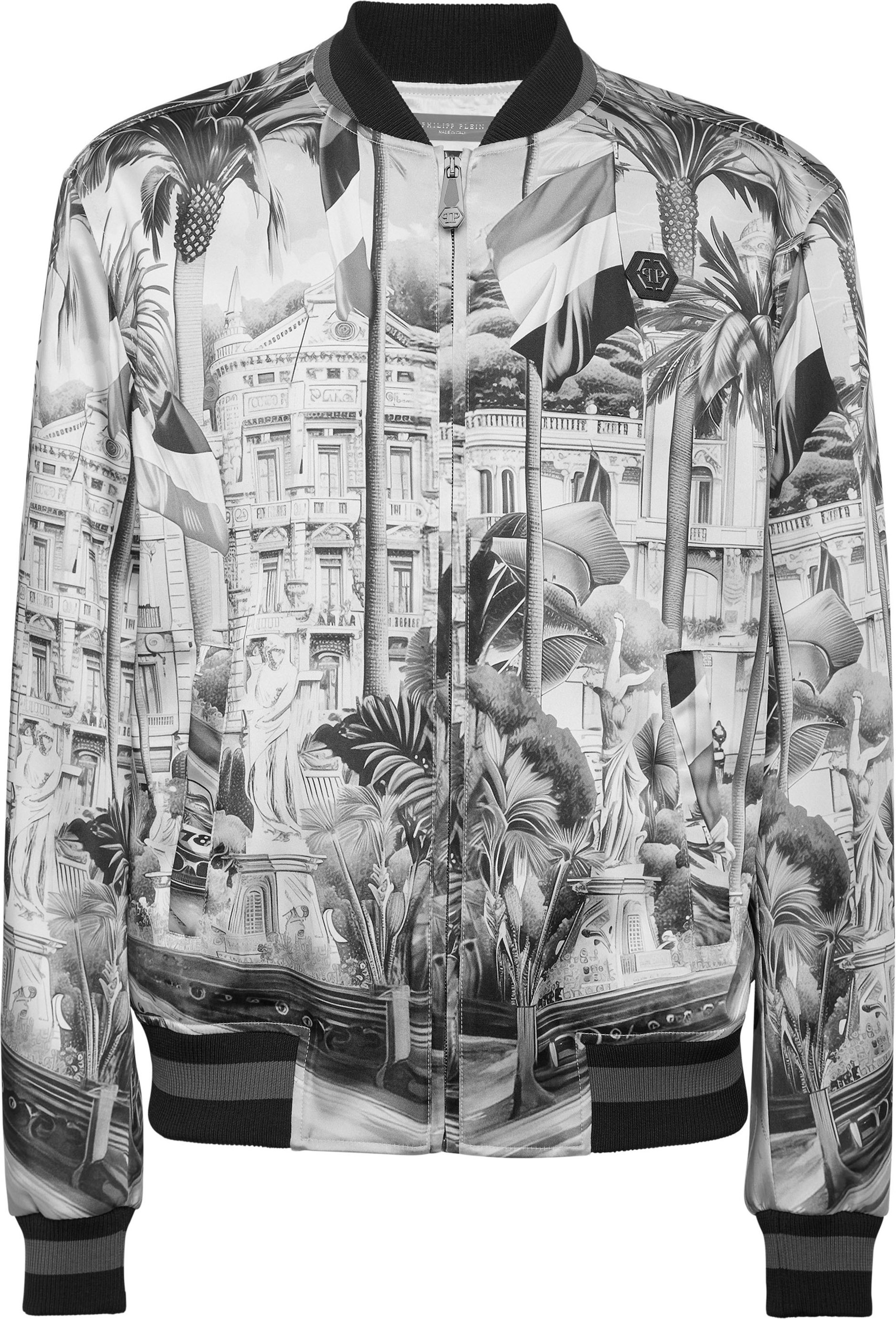 Satin Bomber Cote D'azur