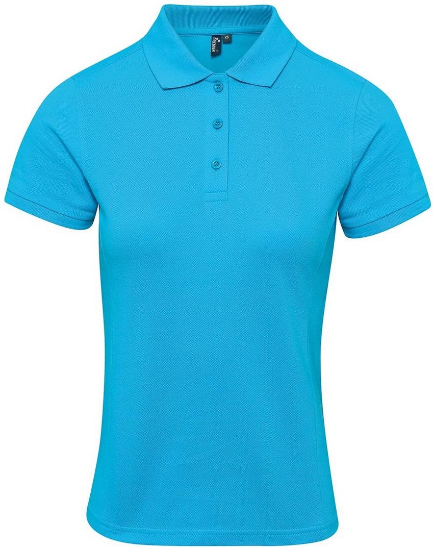 Premier - Poloshirt für Damen (Türkis)