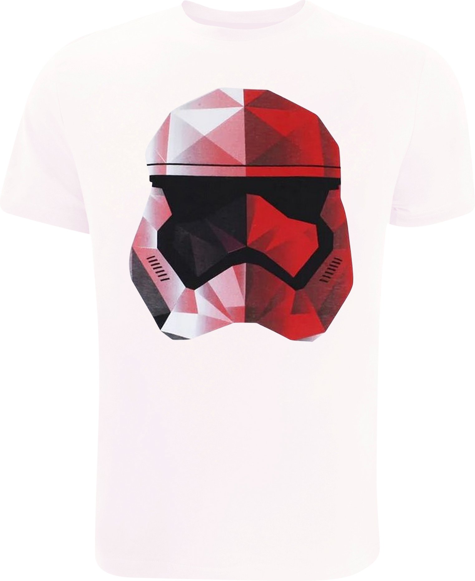 Star Wars - T-shirt - Homme (Blanc / Rouge)