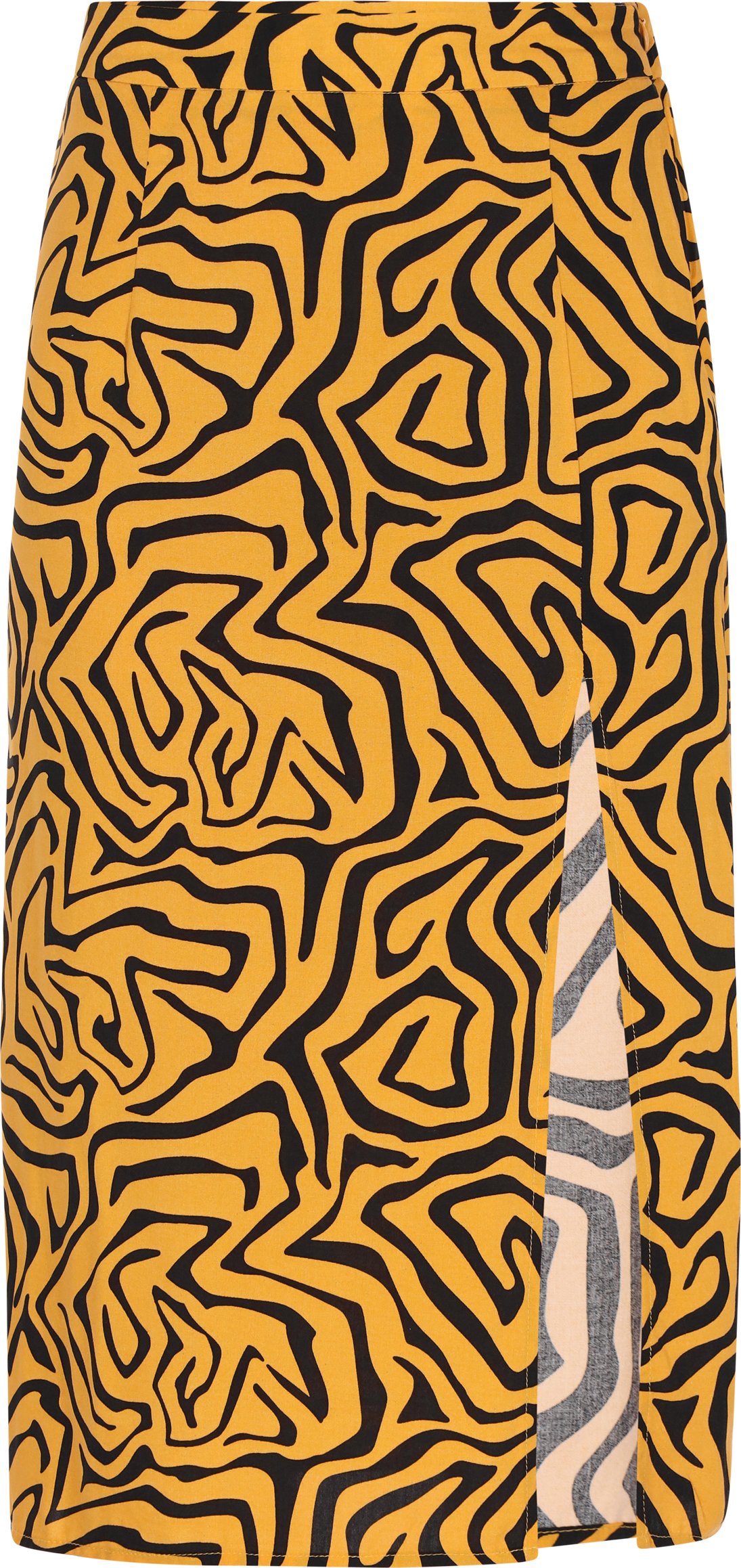 Mymo Rock Frauen senf schwarz