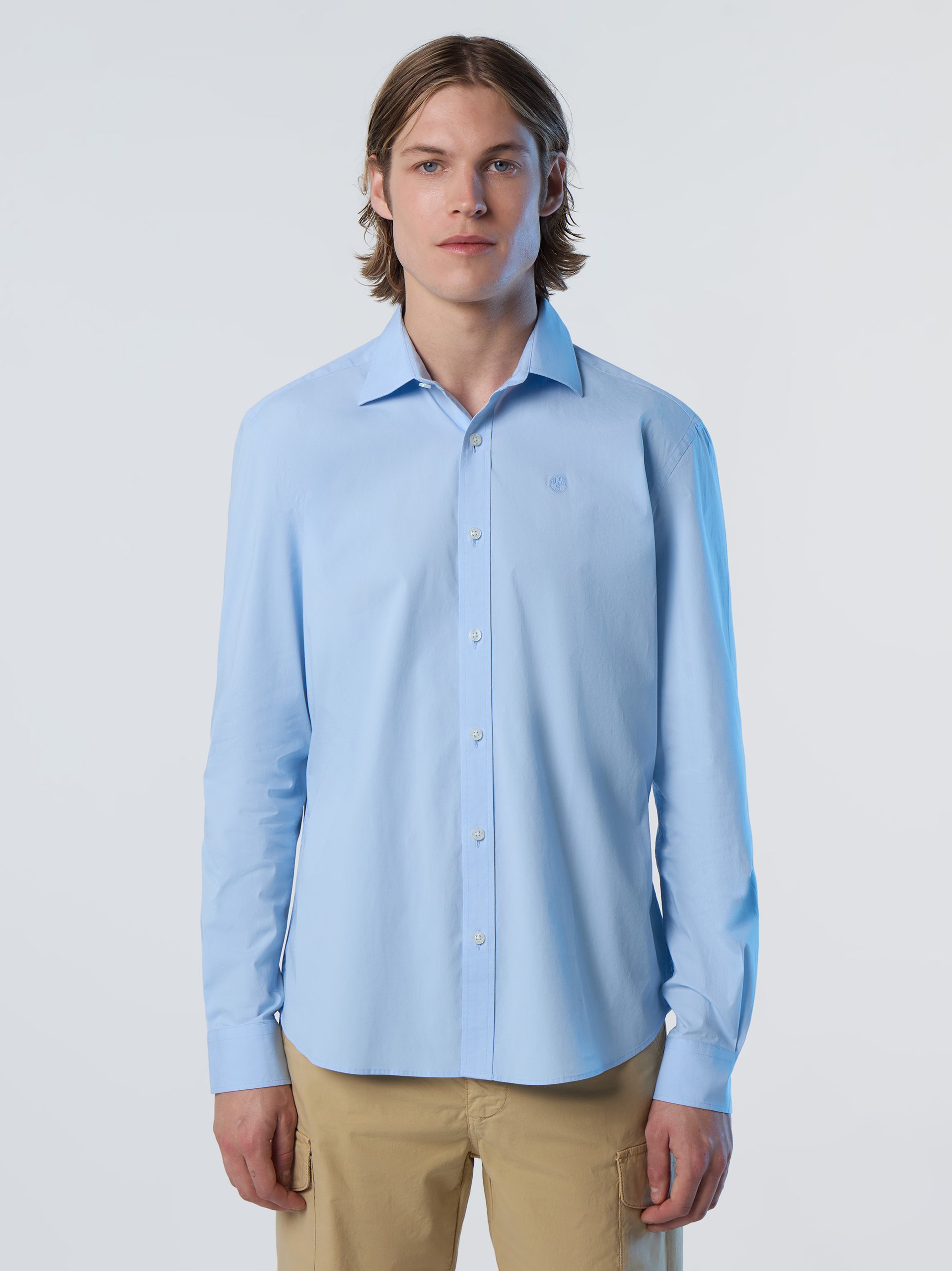 North Sails Shirt Stretch poplin