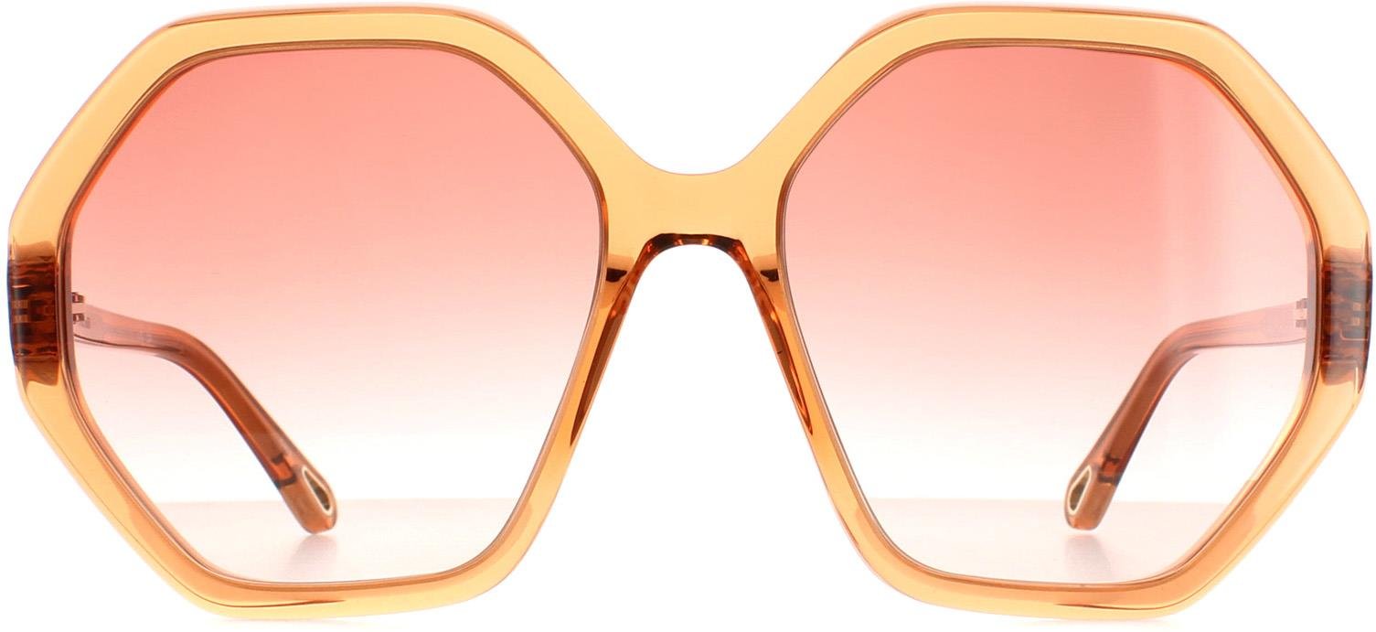 Chloe Runde Damen Orange Kristall Rosa Farbverlauf CH0008S Esther