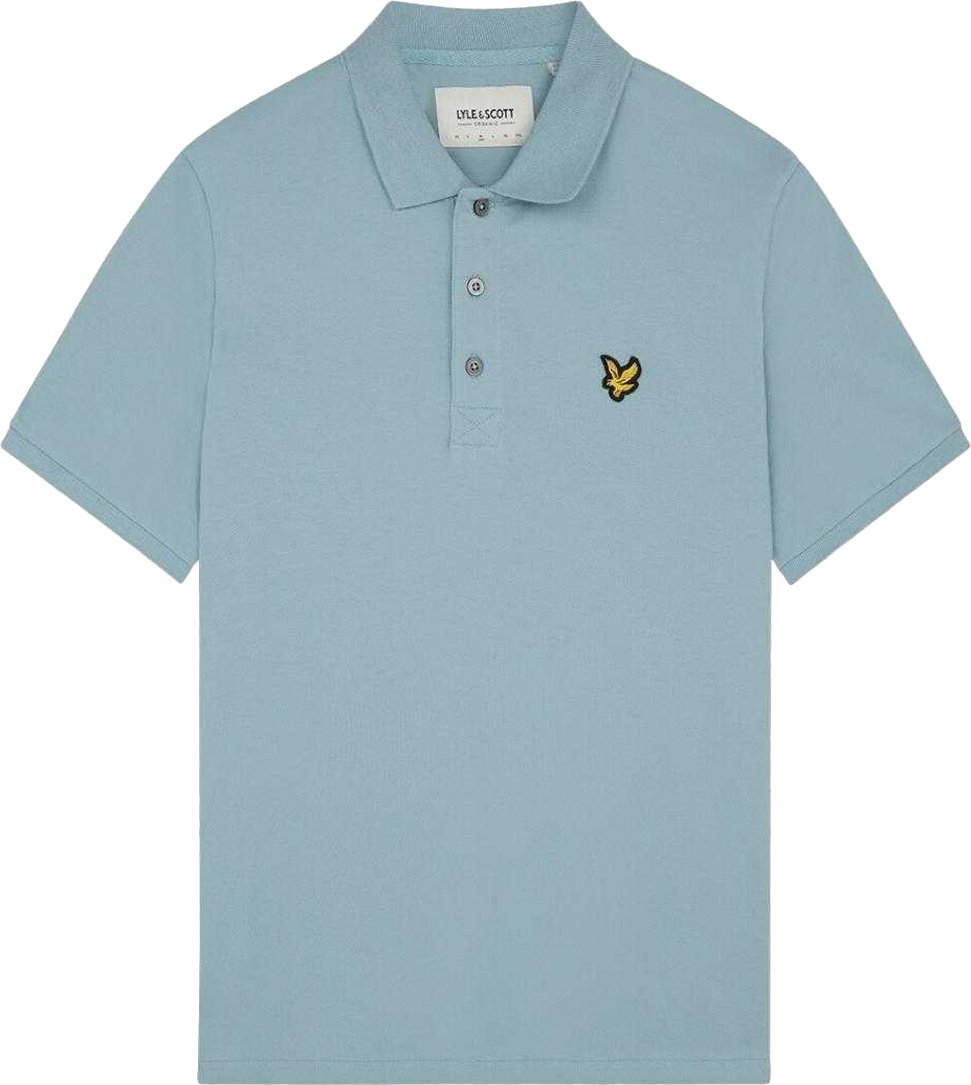 Lyle & Scott - Poloshirt für Herren, Mit Markenzeichen (Blau)