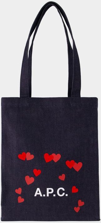 Lou Blondie Cabas - A.P.C. - Baumwolle - Blau