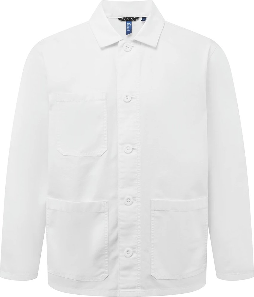 Premier - "2.0" Utility Jacke für Herren/Damen Unisex (Weiß)