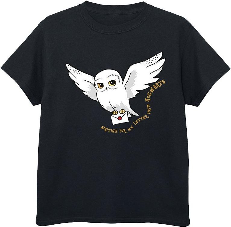 Harry Potter - T-Shirt für Mädchen (Schwarz)