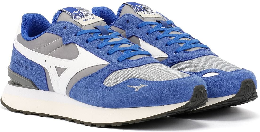 Mizuno RB87 Blaue Wildleder-Sneaker