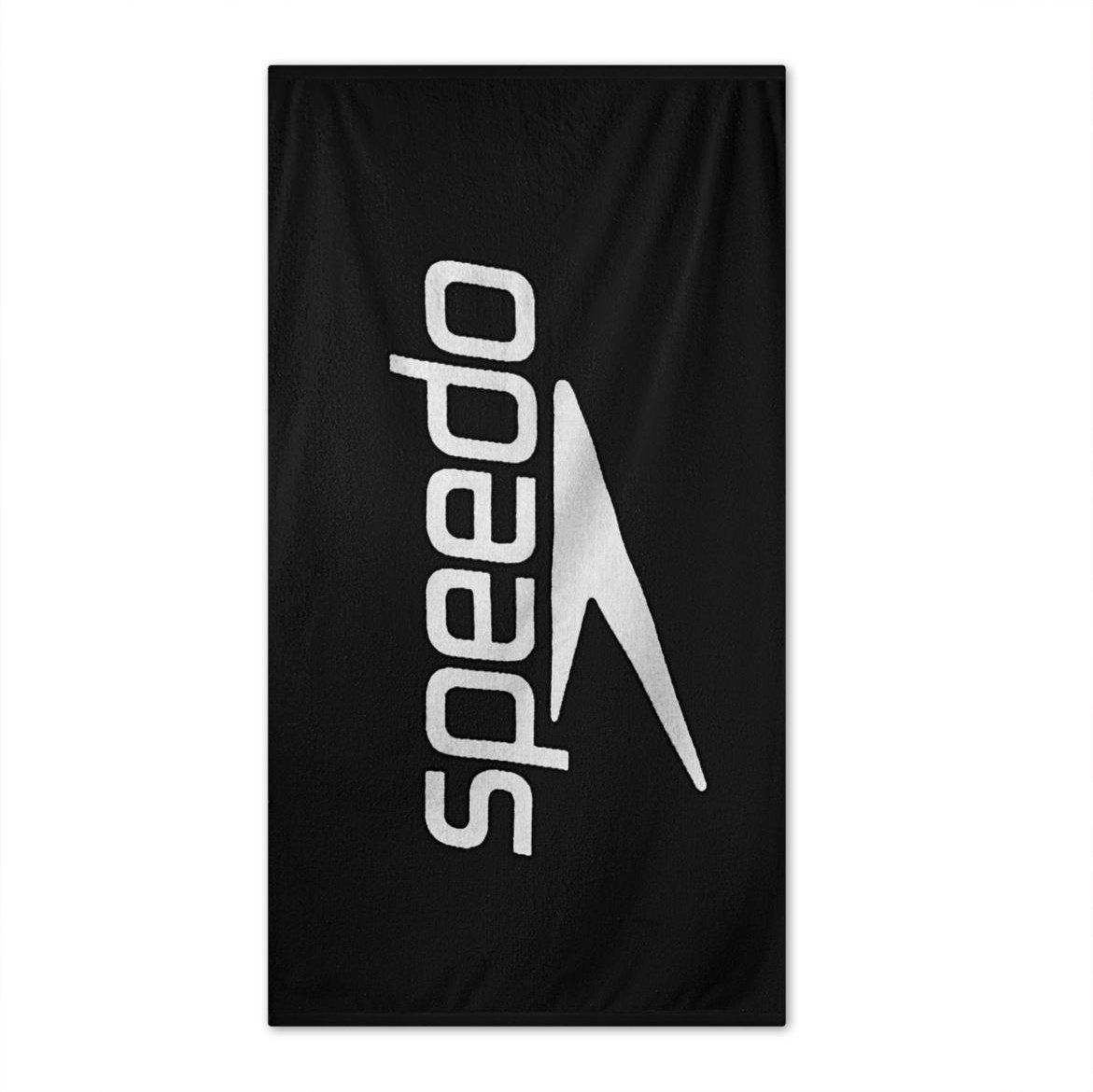 Speedo - Handtuch, Logo (Schwarz/Weiß)
