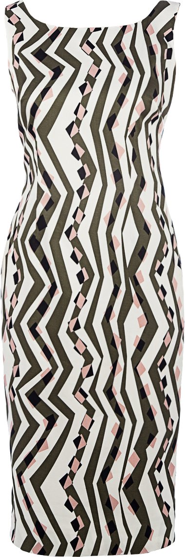 Gerades Druckkleid Conquista Fashion