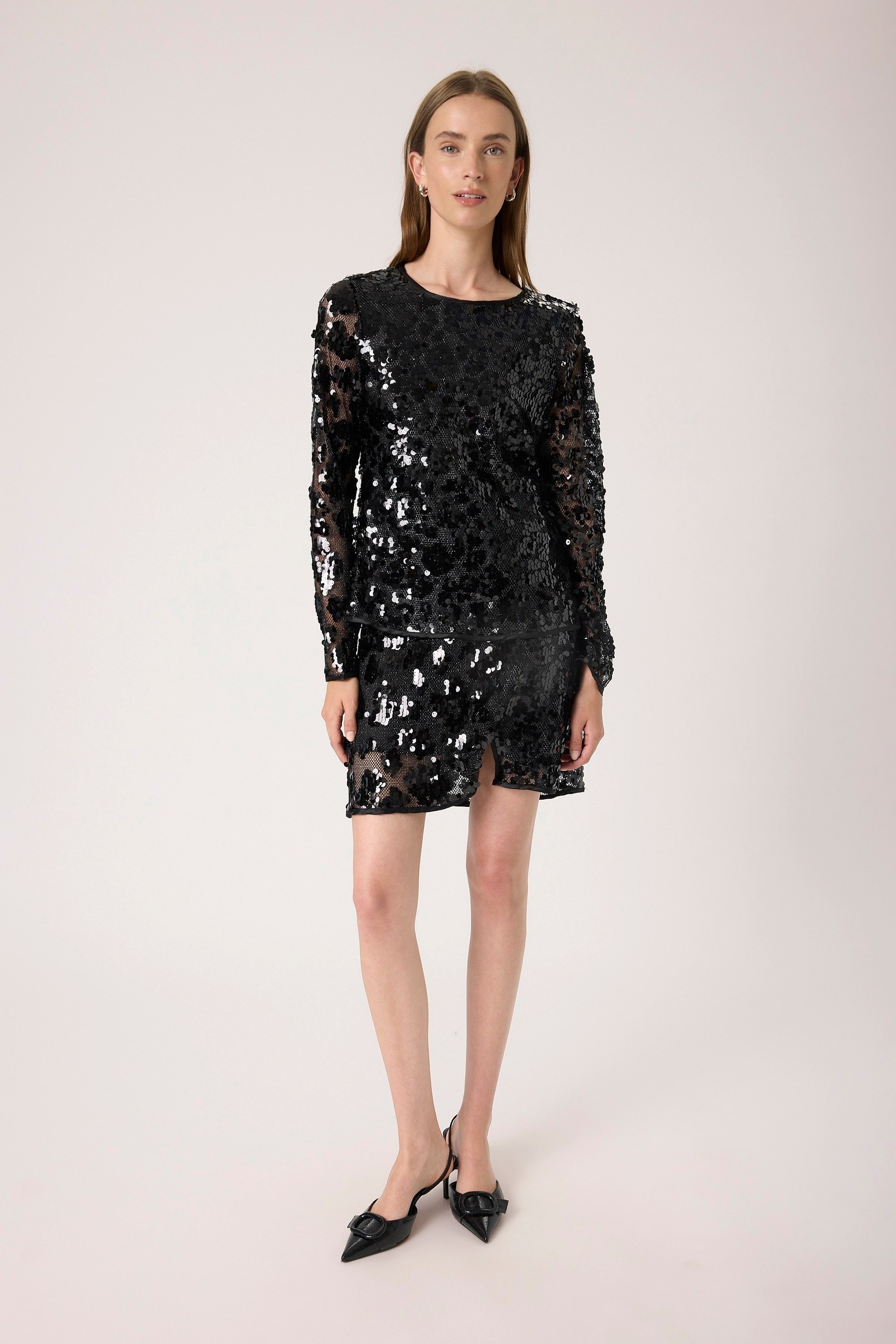 Langarm-Shirt SLWinslet Langarm-Shirt Gerade Passform black